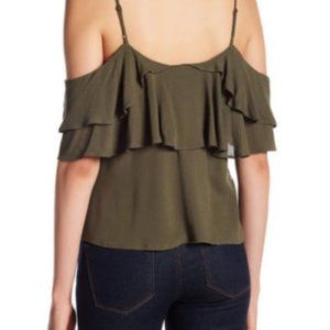 Abound Cold Shoulder Boheme Tank - Size Med